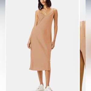 NWT Amour Vert Washable Silk Dress in Large